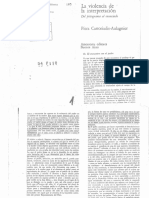 PIERA AULAGNIER El Encuentro Con El Padre. e LA VIOLENC..