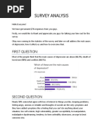 Survey Analysis and Research