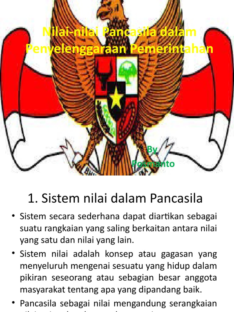 Kedudukan pancasila dalam praktik penyelenggaraan negara mengandung pengertian bahwa pancasila merup