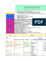 Unidad Didáctica Interdisciplinar #4 - 2020