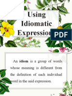 Using Idiomatic Expressions: Learn Common Phrases