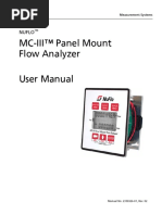 MCIII Nuflo-Panel-Mount-User-Manual