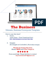 The Business: Ultimate, Business Powerpoint Template