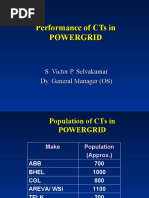 Performance of Cts in Powergrid