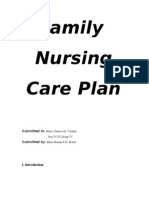 Family Nursing Care Plan: Submitted To: Submitted by