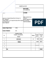 Date of Exportation Invoice Number: Commercial Invoice 10/07/2020 VTG-SI-2020071004 Seller