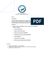 Practica - Contabilidad Costos II