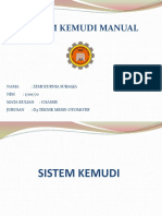 Sistem Kemudi Manual