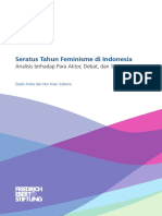 Seratus Tahun Feminisme Di Indonesia: Analisis Terhadap para Aktor, Debat, Dan Strategi