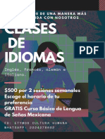 Clases de Idiomas/ Etymos Cultura Humana