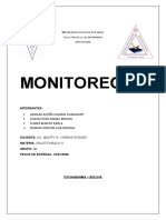 Conferencia. Monitoreo