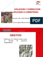 Nivelación y corrección de carreteras