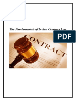 Fundamentals of Indian Contract Law