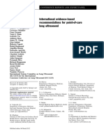 WINFOCUS - ICM 2012 - Lung US Guidelines