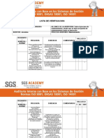 Lista de Verificacion