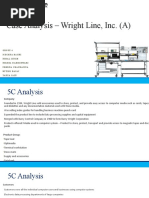 Case Analysis - Wright Line, Inc. (A)