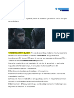 análisis de la película  El Origen Del Planeta de Los Simios 2011 con el conductismo