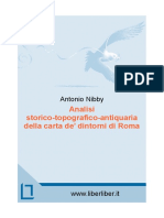 Nibby Analisi Storico Topografica PDF