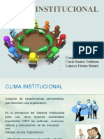 Clima institucional: factores y dimensiones