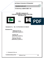 Constitutional History of Pakistan