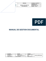 GD Ma 001 Manual de Gestiòn Documental