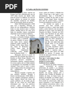 Capela de Santo António do Postigo - Diocese de Setúbal