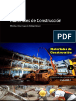 Semana 5 - Sesión 1 MATERIALES DE CONSTRUCCIÓN - OHQ - El Concreto PDF