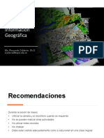 Sistemas de Información Geográfica: Ma. Fernanda Calderón, Ph.D. Mafercal@espol - Edu.ec