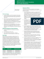 Measuring Reed Switch Sensitivity and Contact Resistance: Sources of Error