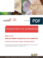 TS31 (CE) V05es - Etiquetado de Los Alimentos