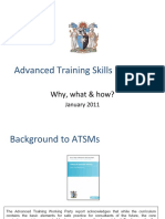 Advanced Training Skills Modules: Why, What & How?