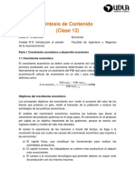 220 Clase 13 Sintesis Economia PDF