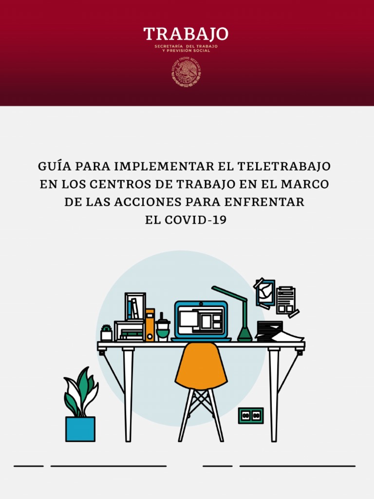 Guía para Implementar El Teletrabajo-Home Office PDF | PDF ...