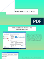 Como Crear Punto de Restauracion