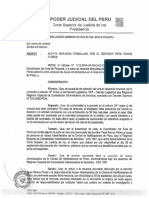 Res. Adm. N°545-2014-P-CSJIC-PJ - ACEPTA RENUNCIA FORMULADA POR EL SERVIDOR PEPE RAMOS