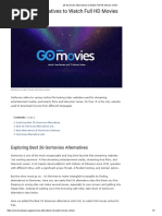 26 Gomovies Alternatives To Watch Full HD Movies Online