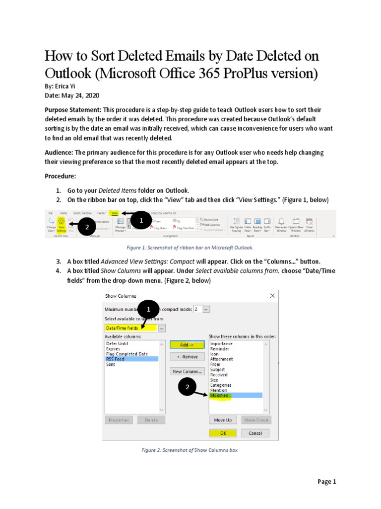 how-to-sort-deleted-outlook-emails-by-date-deleted-pdf-microsoft