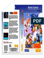 Master System Cover Sonic Chaos Novo