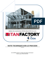 Note Technique TITAN FACTORY FR270417-1 PDF