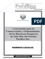 Convencion para La Conservacion y Ordenamiento de Los Recurs Convenio Convencion para La Conservacion y Ordenamiento de Los Recur 1342093 1 PDF