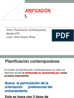 Planificación deportiva ATR: el modelo de tres bloques