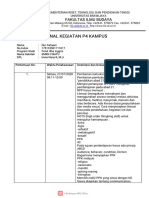 Jurnal Kegiatan Nur Cahyani Hari Ke 2