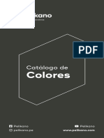 Catálogo de colores optimizado
