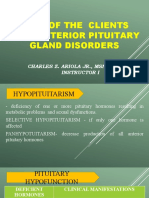 Care of The Clients With Anterior Pituitary Gland Disorders