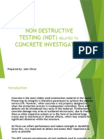 NDT - Concrete Investigation Slide