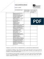 Auto Evaluación Planetas