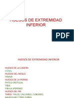 HUESOS DE EXTREMIDAD INFERIOR