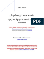 Stefańczyk Andrzej - NLP Psychomanipulacja - Psychologia wywierania wpływu i psychomanipulacji