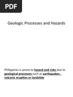 Geologic Processes and Hazards