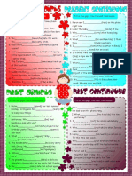 Fill in the gaps with correct verb tenses